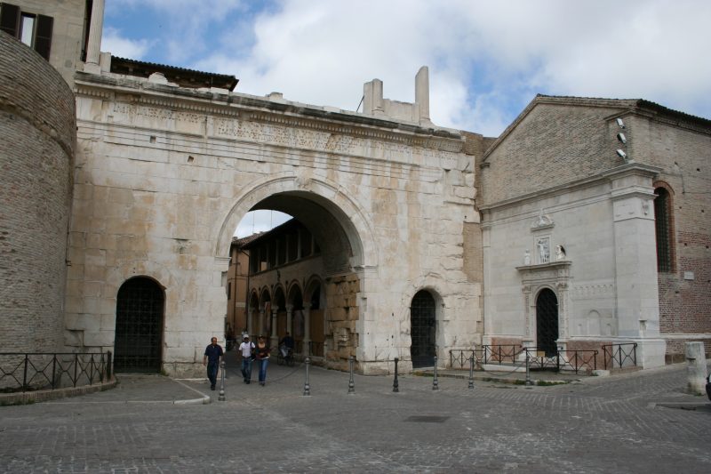 The Arco of Augusto in Fano