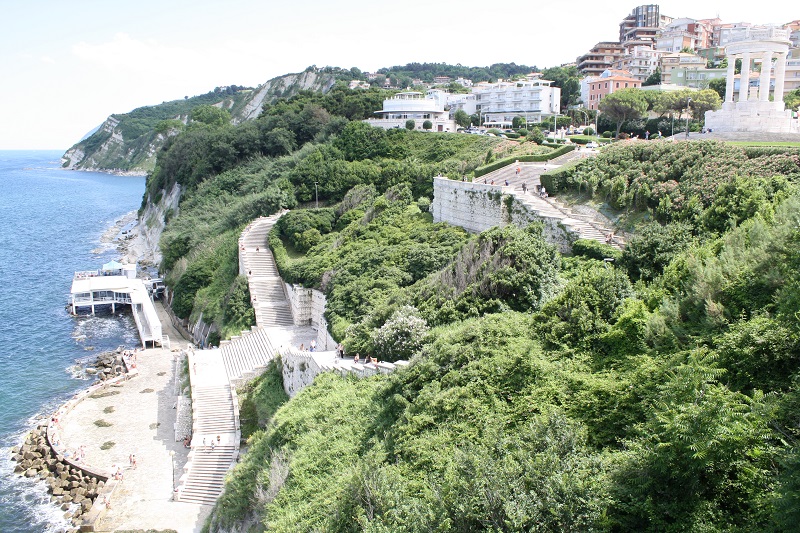 Passetto staircase in Ancona