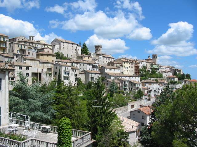 Panorama di Arcevia