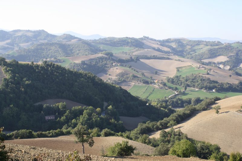 Nei pressi di Pieve di Cagna