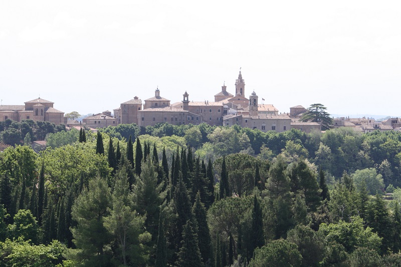 Panorama of Corinaldo