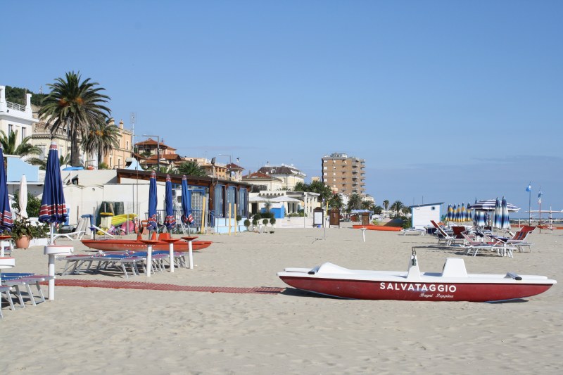 Strand in Grottammare