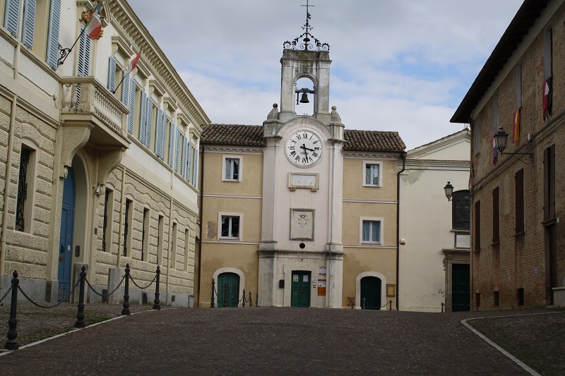 Piazza Garibaldi a Monte Porzio