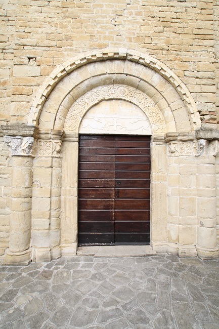 Abbey of Sant'Elena in the municipality of Serra San Quirico