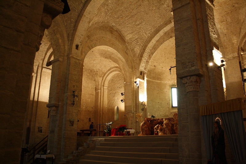 Abbazia di Sant'Elena in comune di Serra San Quirico