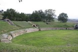 The theater of the Roman city of Suasa