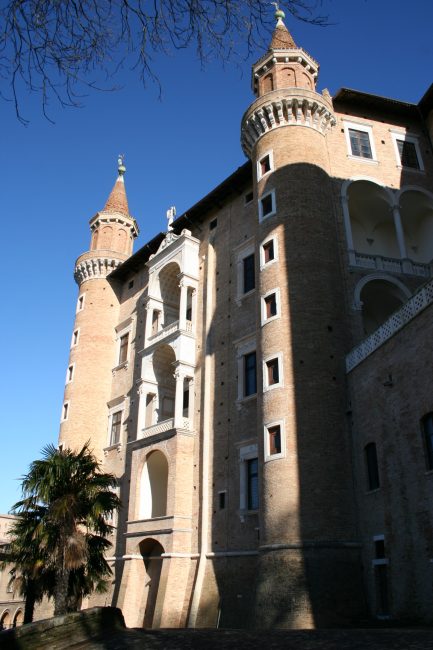 The Palazzo Ducale in Urbino